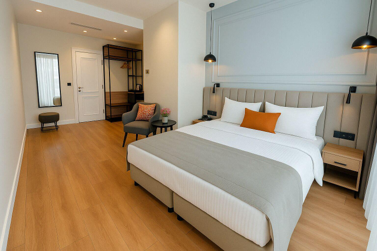 Bedroom 2, Center Port Hotel Karaköy, Beyoğlu