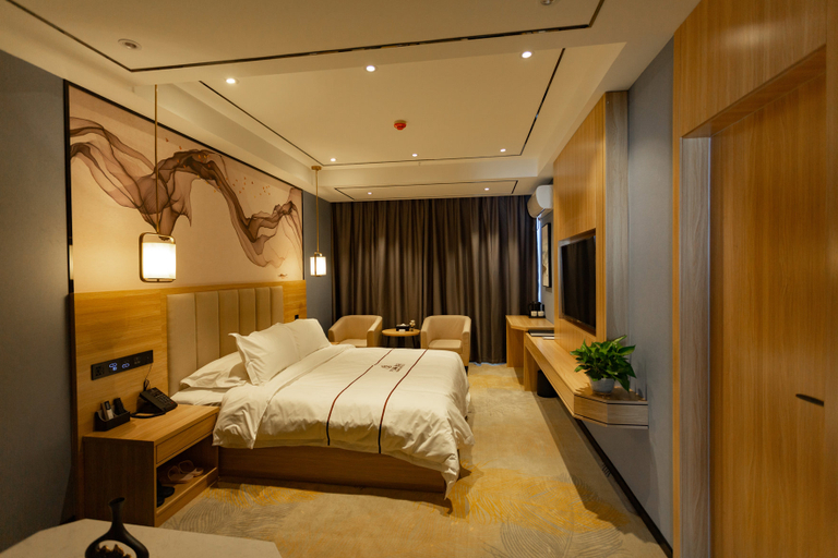Bedroom, Wanli Hotel, Pingdingshan