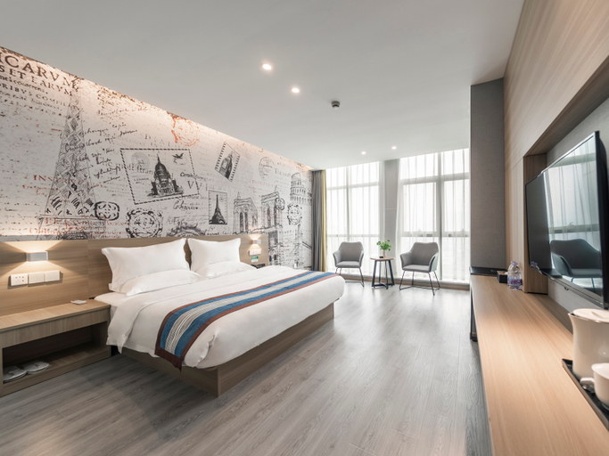 Bedroom, Yuanlong Hotel, Chongqing