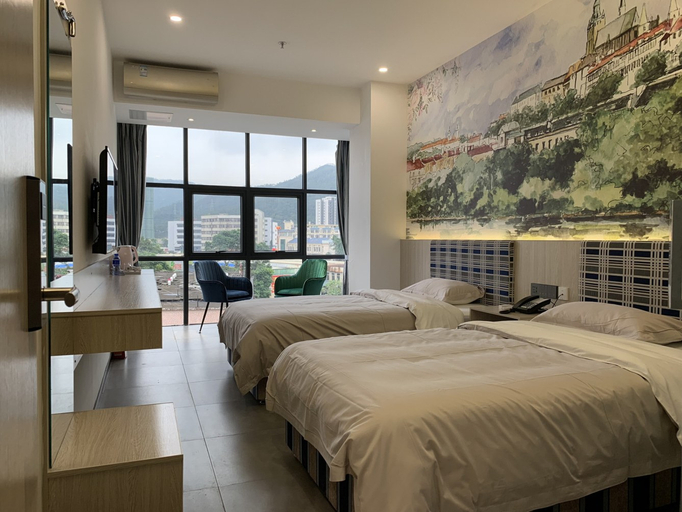 Bedroom 2, Beishan Rose Garden Hotel, Zhuhai