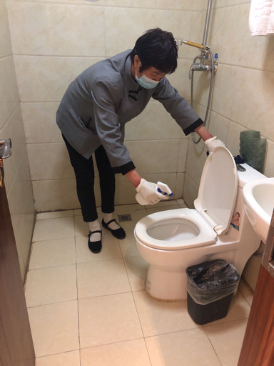 Bathroom 3, Jiujiang Hotel (Shakou Road Subway Station), Zhengzhou