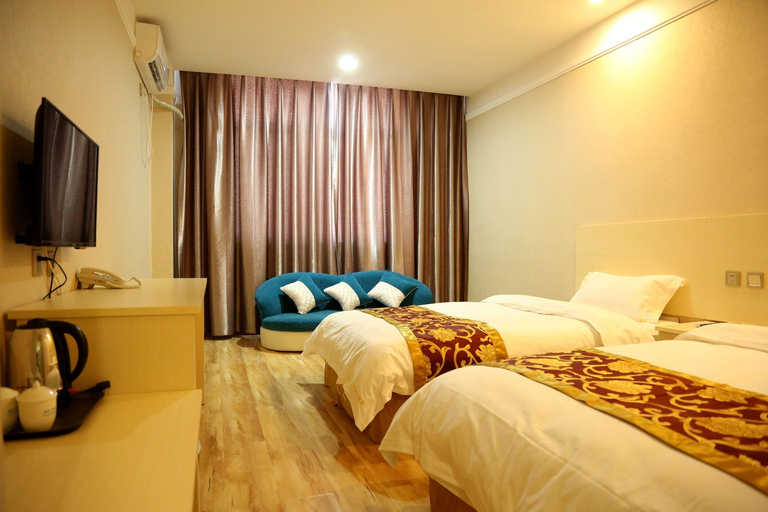 Bedroom 2, Yuncheng Copper Hotel (Nanfeng Square Railway Station), Yuncheng