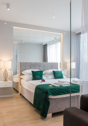Bedroom 3, GA Luxury Apartments Masarska 45, Kraków City