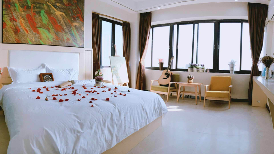 Bedroom, New Golden Leaf Boutique Hotel, Zhanjiang