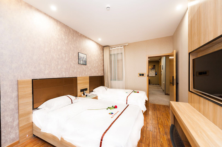 Bedroom 2, Chengshi Youpin Hotel(Wuhan University Branch), Wuhan