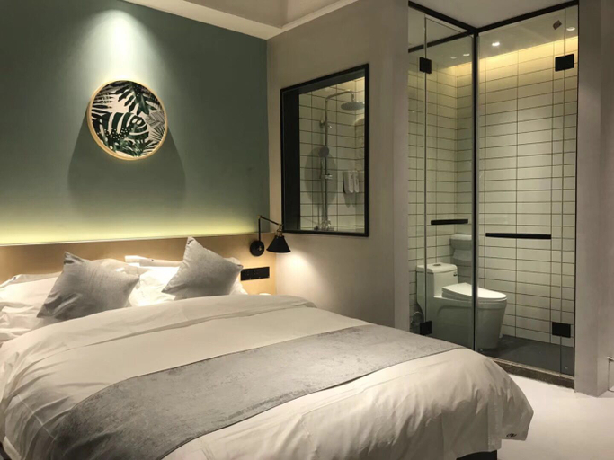 Bedroom, LAN Yu Hotel (Caida Shuanggang Subway Station Store), Nanchang
