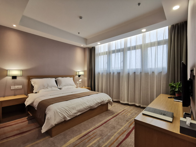 Bedroom, Nanjing Liuzhouhui Business Hotel, Nanjing