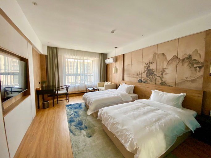 Bedroom 2, FuGou QianNa Hotel Journey, Zhoukou