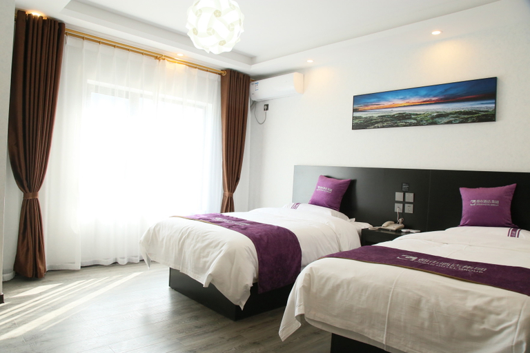 Bedroom, City118ChainHotei(ChangYangJiangbianShop, Yichang