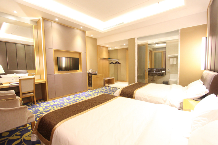 Bedroom 2, Longfeng Hotel Zhaoqing Sihui, Zhaoqing
