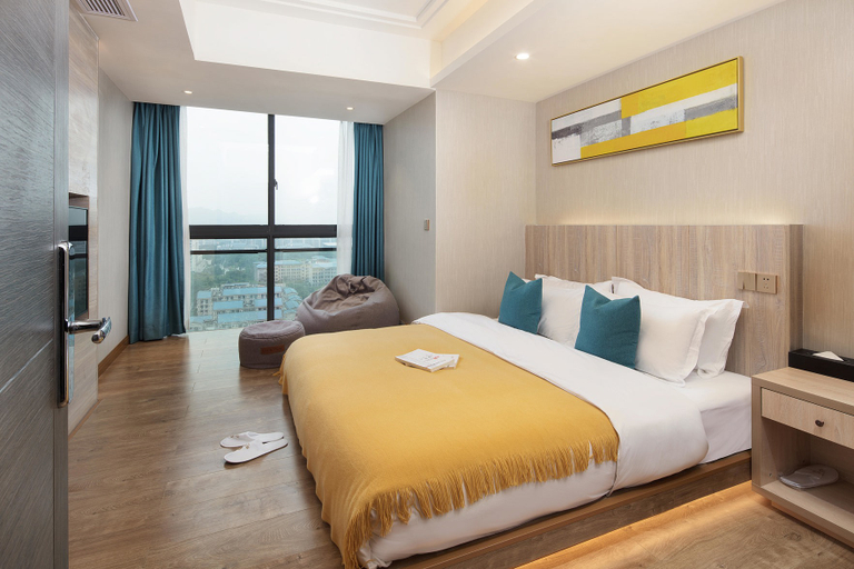 Bedroom, Yutian Hotel, Chongqing