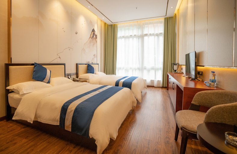 Bedroom 2, 쉬안수 호텔(Xuansu Hotel), Qiannan Buyei and Miao