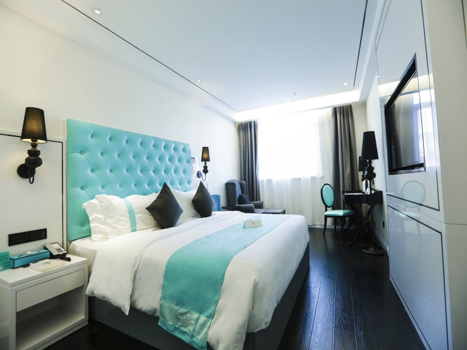 Bedroom 2, Xana Lite·Dunhua Railway Station, Yanbian Korean
