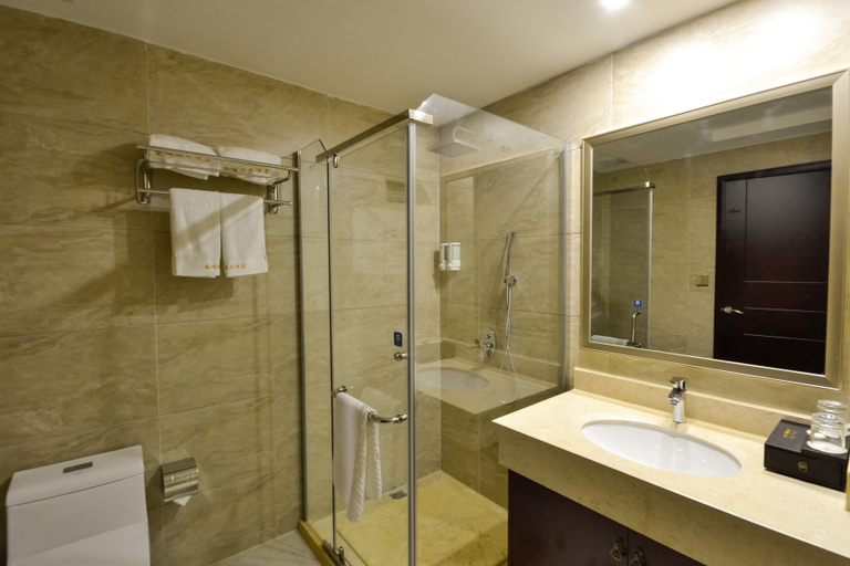 Bathroom 3, Haocheng Holiday Hotel, Taizhou