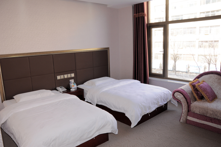 Bedroom, 慶陽新興ホテル(庆阳新兴宾馆), Qingyang