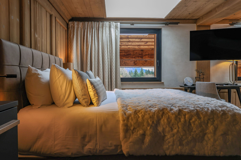 Bedroom 4, Domaine de Montagne  Chalet Frère Joseph, Vosges