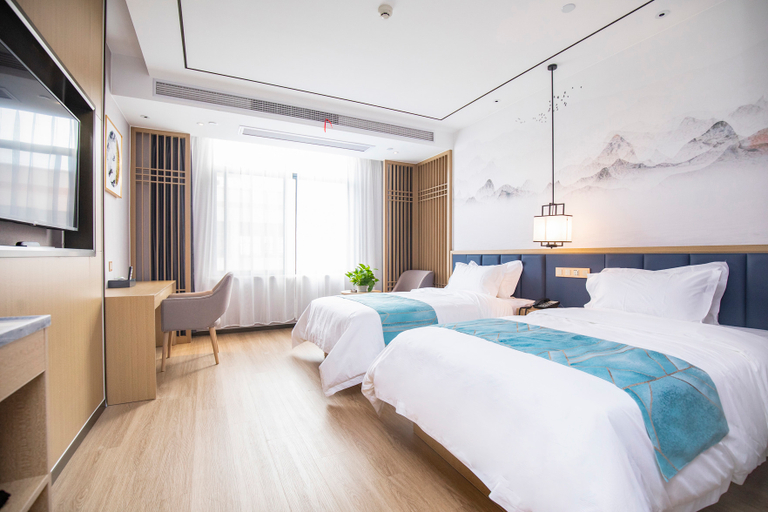 Bedroom, Qingmu Platinum Hotel, Zhenjiang
