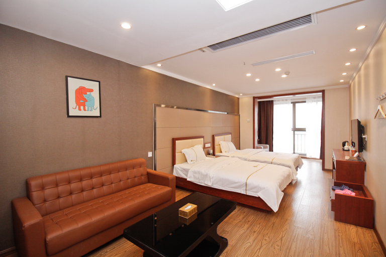 Bedroom 2, Changfeng Beicheng Star Business Hotel, Hefei