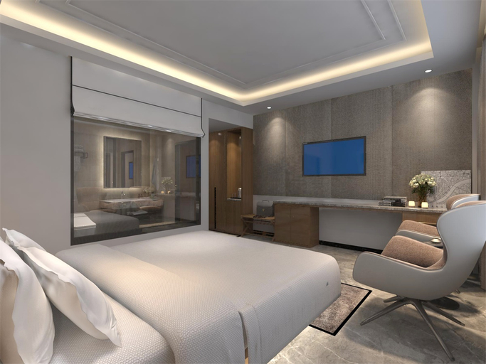 Bedroom, Wuhou Sunshine Smart Hotel, Hainan