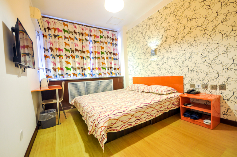 Bedroom 2, Tianpu Chain Hotel (Qinhuangdao Northeast University Branch), Qinhuangdao