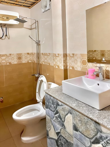 Bathroom, Bamboo Hill Villa, Hoa Lư