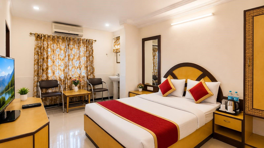 Bedroom 2, Hotel Ganga Sagar, Bangalore