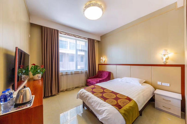 Bedroom 2, Lanzhou Tiantai Business Hotel, Lanzhou