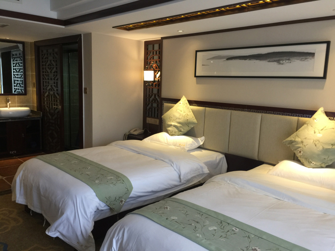 Bedroom 2, Abode Hotel Qianyunxuan (Guiyang North High-speed Railway Station), Guiyang