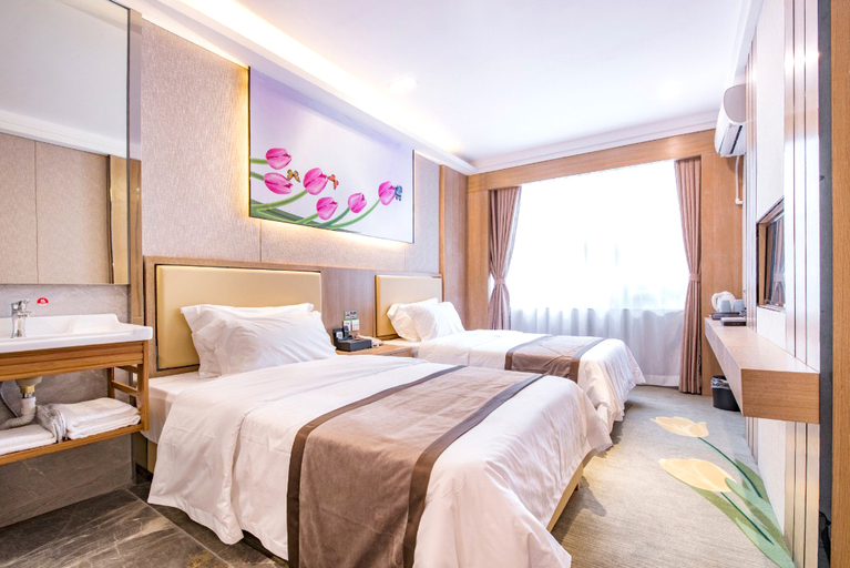 Bedroom, Jinzhishang Hotel, Shenzhen