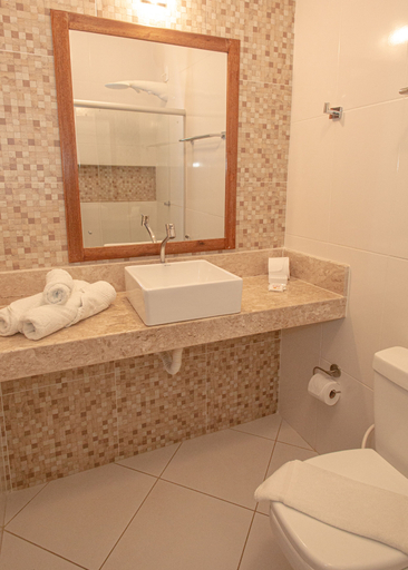 Bathroom 3, Pousada Canto do Rio, Prado