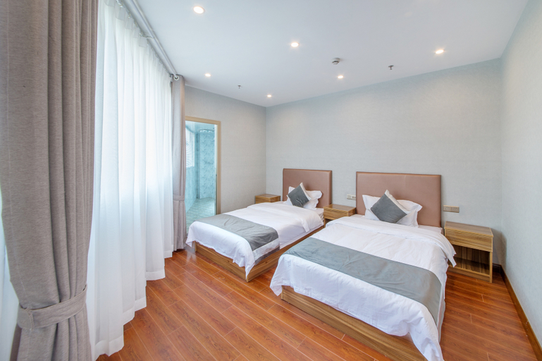 Bedroom 2, Huayuan Business Hotel, Chongqing