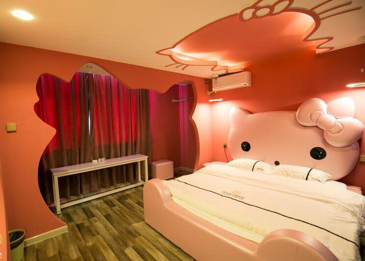 Bedroom 3, Time Theme Hotel, Qingdao