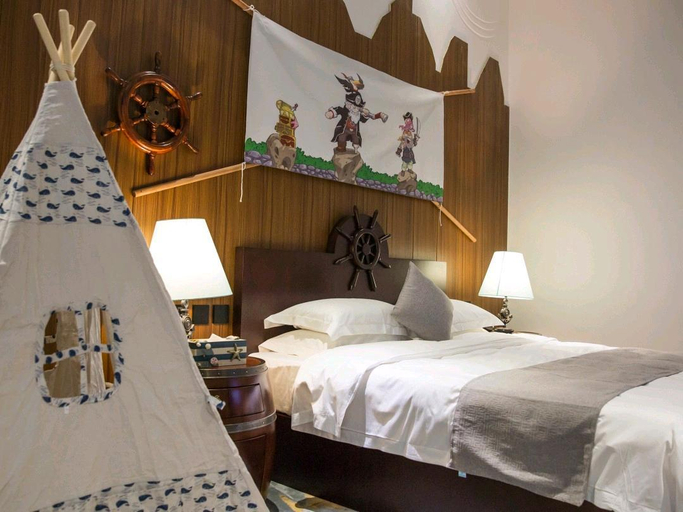 Bedroom, Lehua City Hot Spring Resort, Xianyang