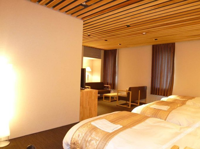Bedroom, Kumo No Ueno Hotel Annex Marche Yusuhara, Yusuhara