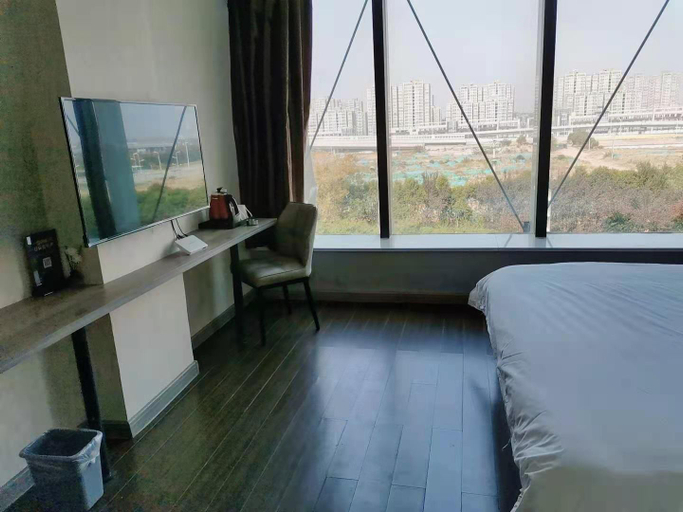 Bedroom 2, Lanwan Hotel (Xuzhou East Railway Station Subway Station), Xuzhou