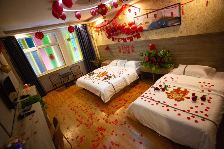 Bedroom 2, Guoxin Business Hotel, Xinxiang