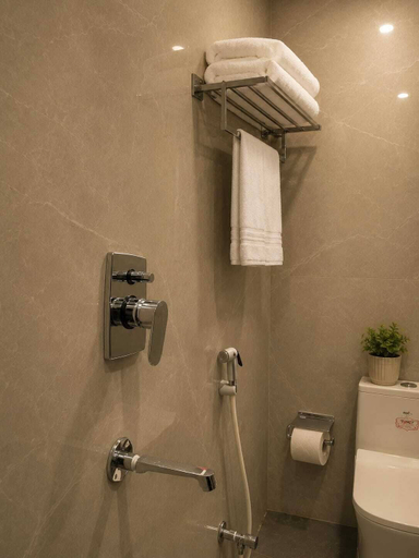 Bathroom 4, Kubo Hotels-Formerly Hotel The Bhaiji, Raipur