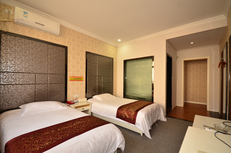 Bedroom 2, Xingang Business Hotel, Qianjiang
