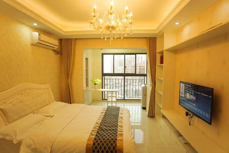 Bedroom 2, Wheat Hotel (Changsha County Huarun Wanxianghui Branch), Changsha