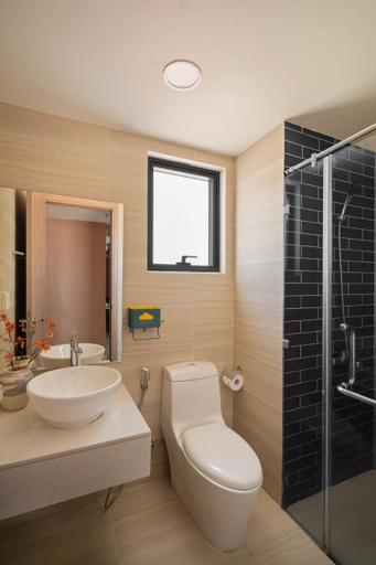 Bathroom 3, Smile Home - SOHO Apartment balcony , District 1