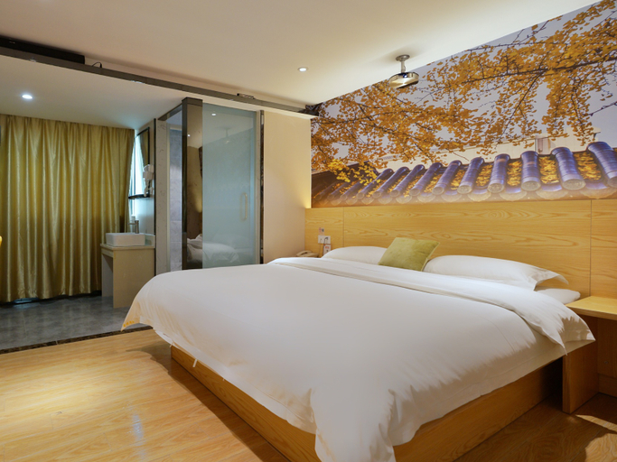 Bedroom 2, Joy Hotel (Shenzhen Dalangshi Yanshi Longzai), Shenzhen