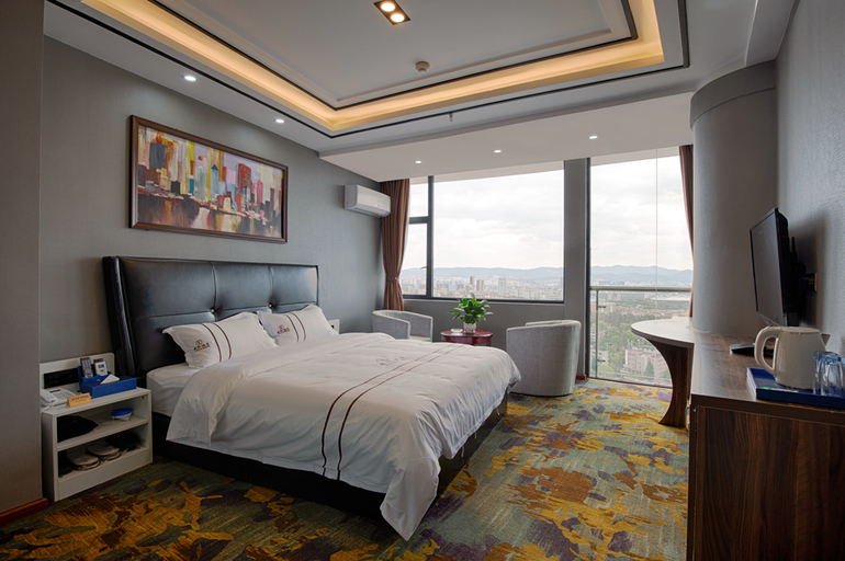 Bedroom 2, Yunlun Hotel, Chuxiong Yi