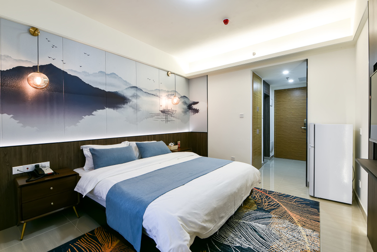 Bedroom, Good Impression Boutique Apartment (Shijilian Metro Station), Foshan