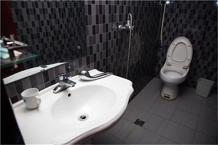 Bathroom, Haoshun Business Hotel, Wenzhou