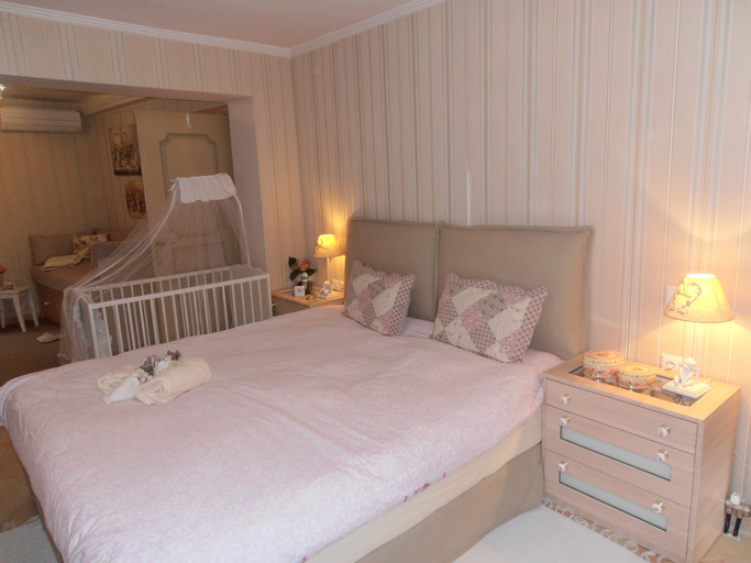 Bedroom 2, ラグジュアリー ファミリー ヴィラ ニア メテオラ, Thessaly