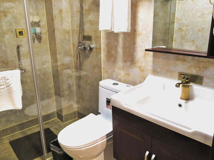 Bathroom 3, Jiaxing Xinlian Boutique Hotel (Baguaban Branch), Jiaxing