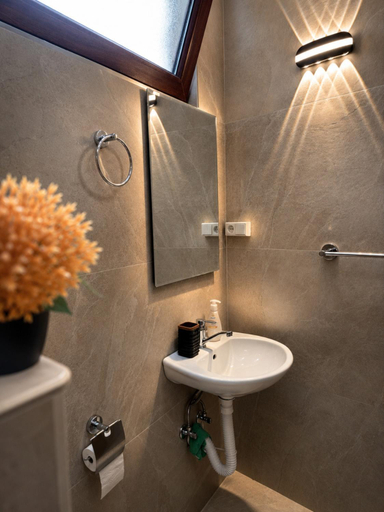 Bathroom 3, Ulpiana - Apartments,Rooms,Hostel