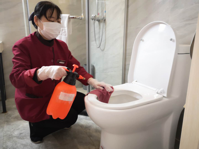 Bathroom 3, Hanlong Hotel, Xi'an