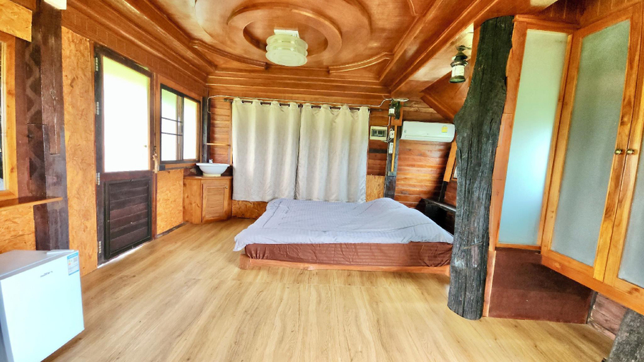 Bedroom 2, Natura Ravee Greenstay เนเชอร่า ระวี กรีนสเตย์, Mae Taeng