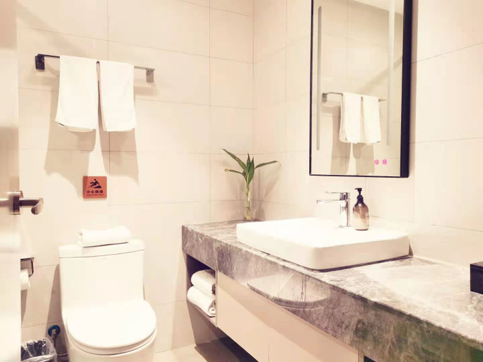 Bathroom 3, Homeinn Selected Hotel (Fuyang Funan Yakun Times Square), Fuyang
